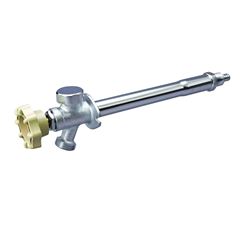 B & K 104-847HC Anti-Siphon Frost-Free Sillcock Valve, 1/2 x 3/4 in Connection, MPT x Hose, 125 psi Pressure, Brass Body 