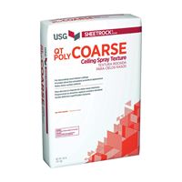 USG 540790 Ceiling Spray Texture, Powder, White, 40 lb Bag 