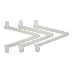 JED POOL TOOLS 80-223 Spring V-Clip, Replacement 12 Pack 