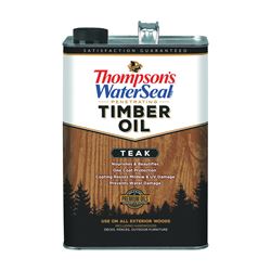 Thompsons WaterSeal TH.049831-16 Timber Oil, Teak, Liquid, 1 gal, Pack of 4 