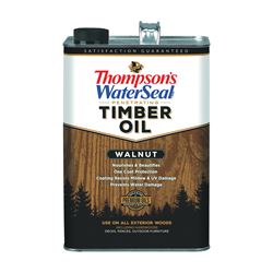 Thompsons WaterSeal TH.049841-16 Timber Oil, Walnut, 1 gal 4 Pack 