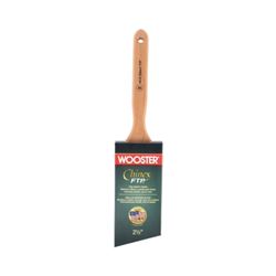 Wooster 4410-2-1/2 Paint Brush, 2-1/2 in W, 2-15/16 in L Bristle, Synthetic Bristle, Sash Handle 