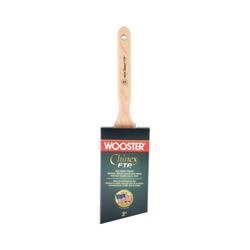 Wooster 4410-3 Paint Brush, 3 in W, 3-3/16 in L Bristle, Synthetic Bristle, Sash Handle 
