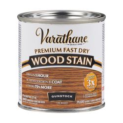 Varathane 262026 Wood Stain, Gunstock, Liquid, 0.5 pt, Can, Pack of 4 