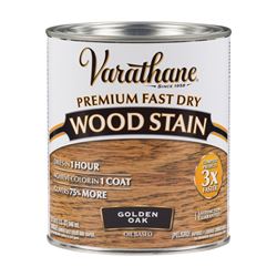 Varathane 262003 Wood Stain, Golden Oak, Liquid, 1 qt, Can, Pack of 2 