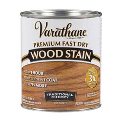 Varathane 262008 Wood Stain, Traditional Cherry, Liquid, 1 qt, Can, Pack of 2 