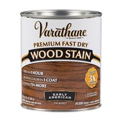 VARATHANE 262005 Wood Stain, Early American, Liquid, 1 qt, Can 2 Pack 