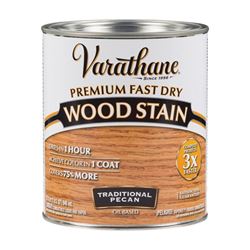 Varathane 262013 Wood Stain, Traditional Pecan, Liquid, 1 qt, Can, Pack of 2 