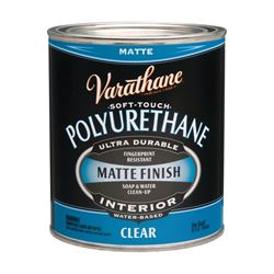 VARATHANE 262074 Polyurethane Paint, Liquid, Clear, 1 qt, Can 2 Pack 