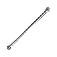 Boston Harbor SG01-01&0436 Grab Bar, 36 in L Bar, Stainless Steel, Wall Mounted Mounting 