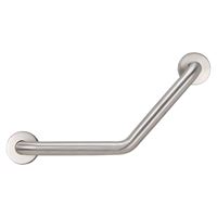 Boston Harbor YG01-01-1.5 Grab Bar, 16 in L Bar, Stainless Steel, Wall Mounted Mounting 