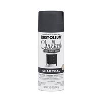 Rust-Oleum 302590 Chalk Spray Paint, Ultra Matte, Charcoal, 12 oz, Can 