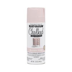 Rust-Oleum 302594 Chalk Spray Paint, Ultra Matte, Blush Pink, 12 oz, Can 