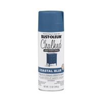 Rust-Oleum 302598 Chalk Spray Paint, Ultra Matte, Coastal Blue, 12 oz, Can 