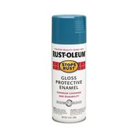 Rust-Oleum 269292 Rust Preventative Spray Paint, Gloss, Maui Blue, 12 oz, Can 