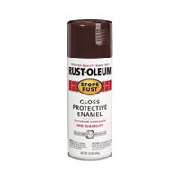 Rust-Oleum 267112 Rust Preventative Spray Paint, Gloss, Kona Brown, 12 oz, Can 