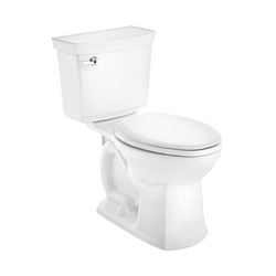American Standard VorMax Series 727AA121.020 Complete Toilet, Elongated Bowl, 1.28 gpf Flush, 12 in Rough-In, White 