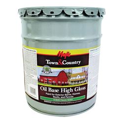 Majic Paints 8-0035-5 Barn and Fence Paint, High-Gloss, Classic Green, 5 gal Pail 