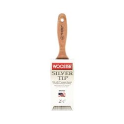 Wooster 5222-2-1/2 Paint Brush, 2-1/2 in W, 2-15/16 in L Bristle, Polyester Bristle, Varnish Handle 