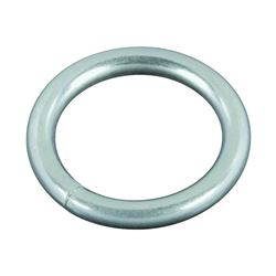 National Hardware 3155BC Series N223-123 Welded Ring, 195 lb Working Load, 1 in ID Dia Ring, #7 Chain, Steel, Zinc 