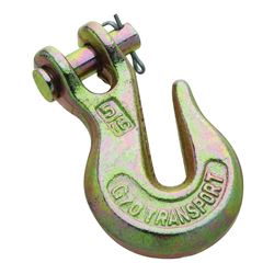National Hardware N282-087 Clevis Grab Hook, 5/16 in, 4700 lb Working Load, Steel, Yellow Chrome 