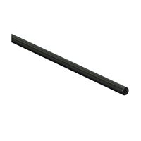 Stanley Hardware 4055BC Series N316-083 Round Smooth Rod, 3/8 in Dia, 36 in L, Steel, Plain 