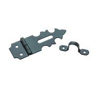 National Hardware V1824 Series N211-022 Decorative Hasp, 1-7/8 in L, 5/8 in W, Steel, Oil-Rubbed Bronze 