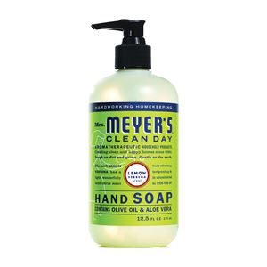 Mrs. Meyer's 12104 Hand Soap, Liquid, Lemon Verbena, 12.5 oz Bottle