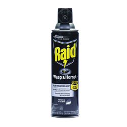 Raid 01353 Wasp and Hornet Killer, Gas, Spray Application, 14 oz, Aerosol Can 