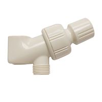 Plumb Pak PP828-64 Shower Bracket, Replacement, White, For: 1/2 in IPS Shower Connections 