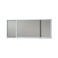 Adfors FSP8556-U Window Screen, 15 in L, 20 to 37 in W, Aluminum/Fiberglass, Charcoal 