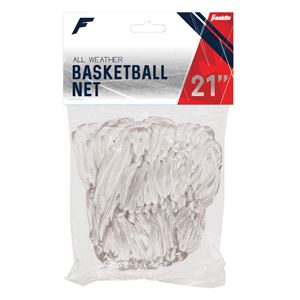 Franklin Sports 1640 Basketball Net, 21 in Dia, Nylon, White
