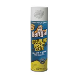 Bengal 93500 Crawling Insect Killer, Spray Application, Indoor, Outdoor, 16 oz Aerosol Can 