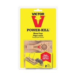 Victor Power-Kill M392 Mouse Trap, 2/PK 