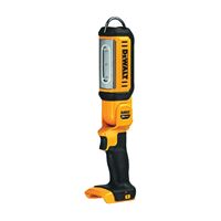 DeWALT DCL050 Hand Held Area Light, LED Lamp, 101 to 500 Lumens, 22 hr Run Time, Black/Yellow 