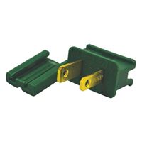 Holiday Bright Lights ZPLG-M Slide Plug, Male, Green, For: C7 and C9 18 AWG SPT-1 Cord 