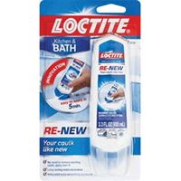Loctite RE-NEW 2158772 Specialty Silicone Sealant, White, 24 hr Curing, 41 to 104 deg F, 3.3 oz Carded Tube 