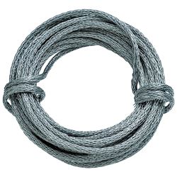 OOK 50124 Picture Hanging Wire, 9 ft L, Galvanized Steel, 50 lb 12 Pack 