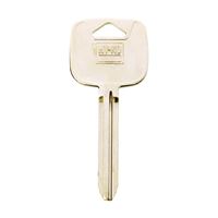 Hy-Ko 11010TR47 Automotive Key Blank, Brass, Nickel, For: Toyota Vehicle Locks, Pack of 10 