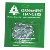 Holidaytrims 3926000 Ornament Hanger, Silver 72 Pack 
