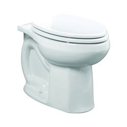American Standard Colony Series 3251A.101.020 Flushometer Toilet Bowl, Elongated, 12 in Rough-In, Vitreous China, White 