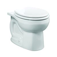 American Standard Colony Series 3251D.101.021 Flushometer Toilet Bowl, Round, 12 in Rough-In, Vitreous China, Bone 
