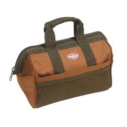 Bucket Boss Professional Series 60013 Gatemouth Tool Bag, 13 in W, 8 in D, 10 in H, 6-Pocket, Poly Ripstop Fabric 