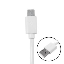 Zenith PM1006MCW USB Cable, White Sheath 4 Pack 