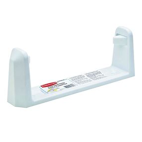 Rubbermaid 2364RDWHT Paper Towel Holder, 14 in OAW, Plastic, White