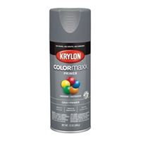Krylon COLORmaxx K05582007 Primer, Gray, 12 oz 