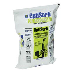OptiSorb 8925 All-Purpose Granular Absorbent, 25 lb Poly Bag, Solid, Odorless 