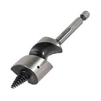 Greenlee 60A-1 Auger Drill Bit, 1 in Dia, 4-1/2 in OAL, 1-Flute, 1/4 in Dia Shank, Hex Shank 