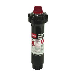 TORO 570Z Pro Series 53742 Sprinkler Body with Flush Plugs, 1/2 in Connection, FNPT, 4 in H Pop-Up, 5 to 15 ft, ABS 