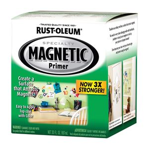 Rust-Oleum 247596 Magnetic Primer, Smooth, Liquid, 1 qt, Can